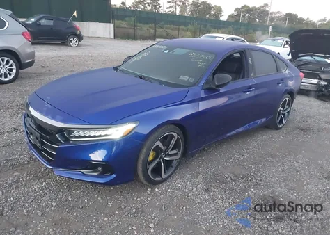 2021 Honda Accord Sport from USA, damaged, VIN 1HGCV1F31MA024105